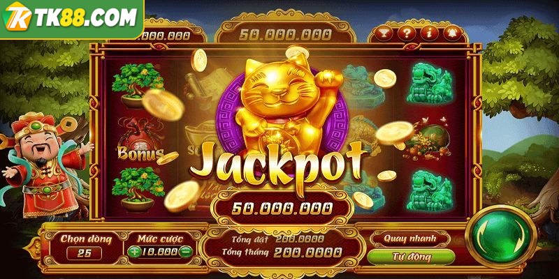Chọn trò chơi quay hũ Jackpot mà bạn yêu thích tại nhà cái trực tuyến