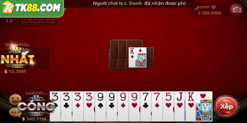 Chơi game anh em cần nắm rõ luật để đánh bài thuận lợi