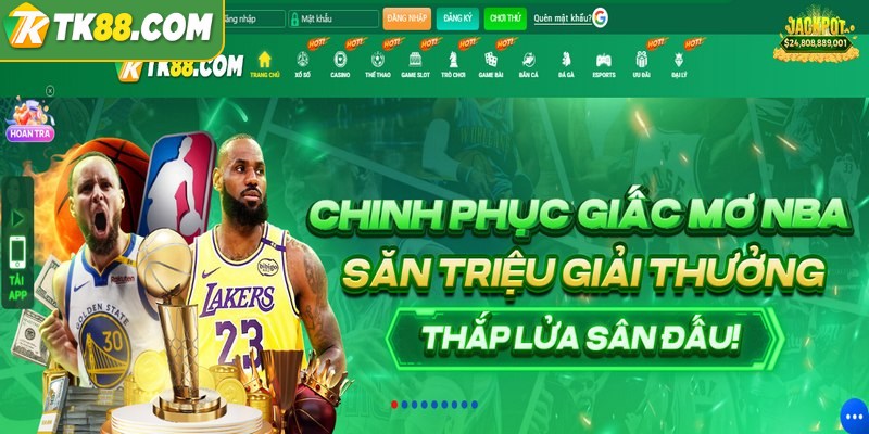 TK88 là nhà cái uy tín hàng đầu trong lĩnh vực cá cược trực tuyến chuyên nghiệp